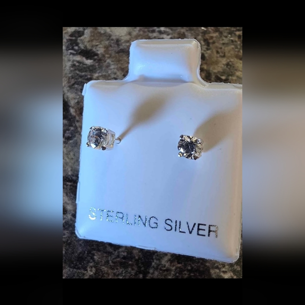 Sterling Silver Stud Earrings